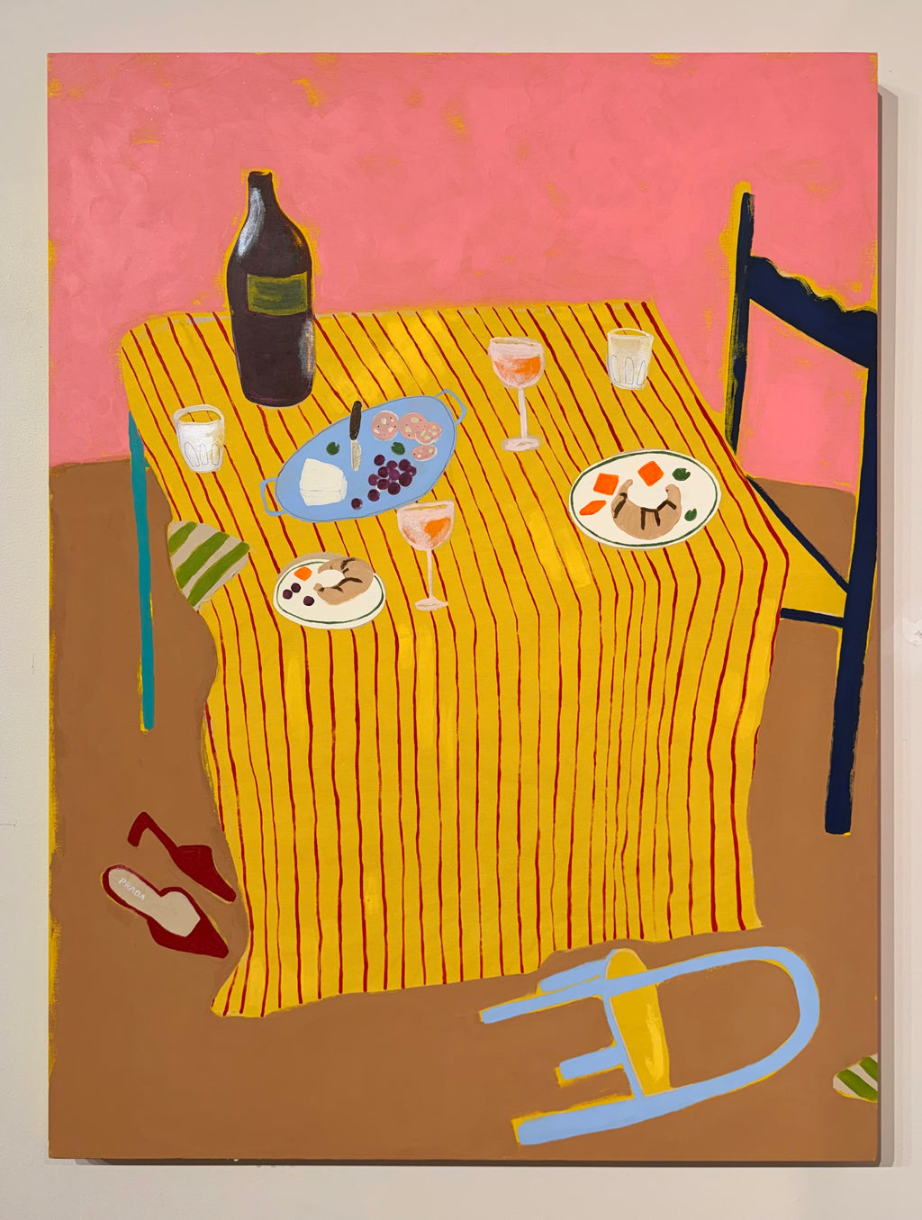 Fill Your Cup - acrylic painting by Lori Lyon