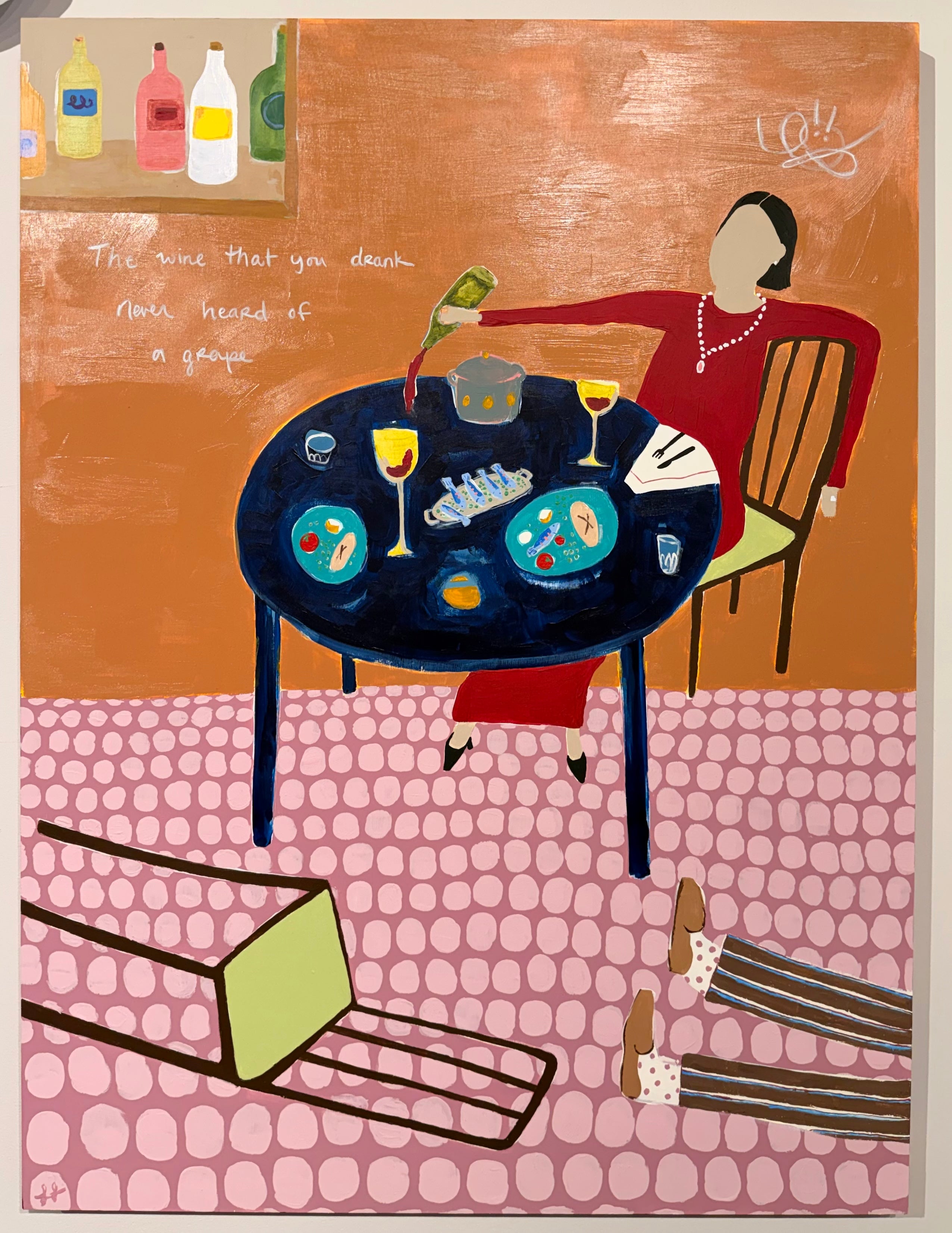 Good Company - acrylic painting by Lori Lyon