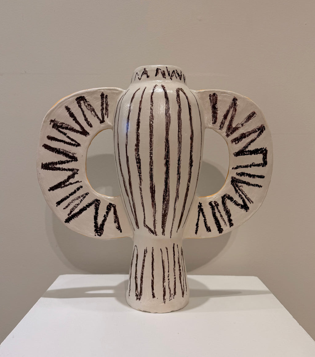 Large vessel with broad handles - alternate view